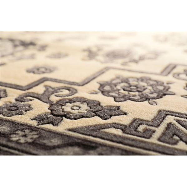 完動品 カーペット/ラグマット 約240×300cm T03 防炎 ホットカーペット対応 『バーバーウィルトン』 プレーベル〔代引不可〕 【2838494073】(100768円)