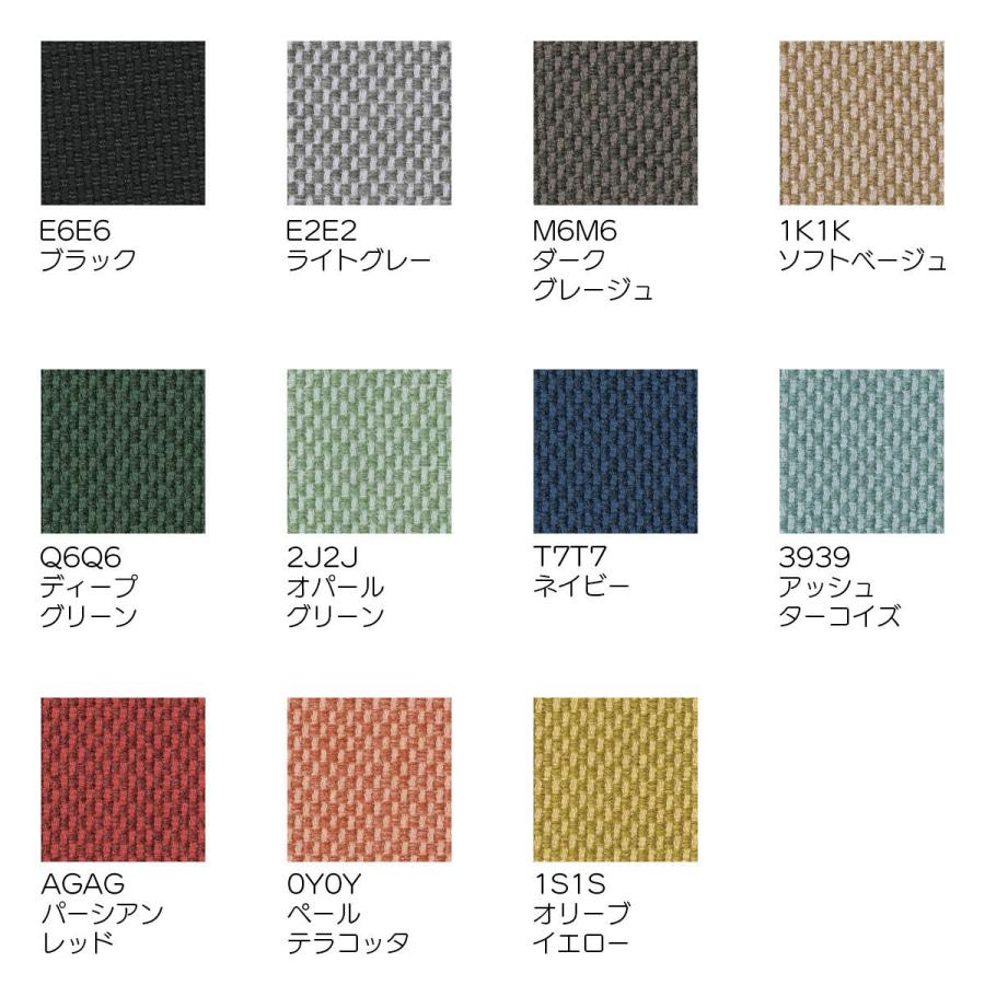 コクヨ C01-W102CU-W_2 オフィスチェア FABRE（ファブレ）ストライプタイプ ホワイト脚 肘なし 背座同色の画像