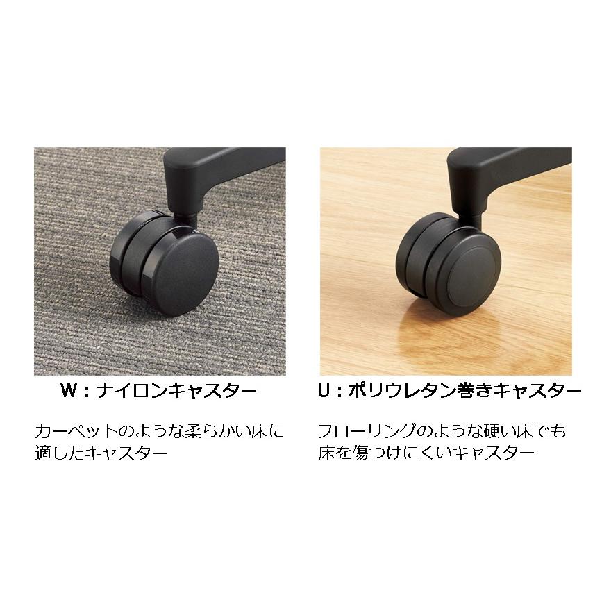 コクヨ　C03-B300_-B_BKX1　オフィスチェア　Monet＜モネット＞　背樹脂シェルタイプ　肘なし　ランバーサポートなし　ブラックシェル_7