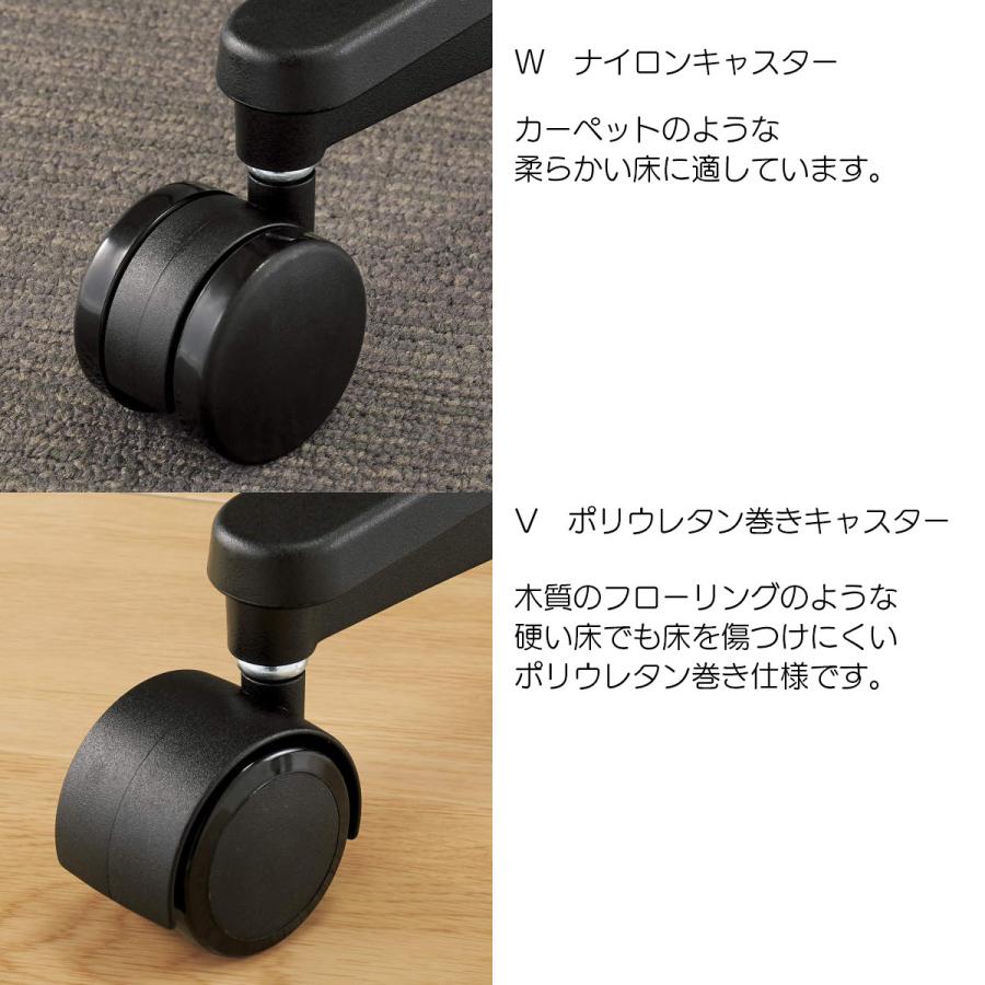 コクヨ C04-B190M_-__1 オフィスチェア Mitra2＜ミトラ2＞ メッシュタイプ スタンダードバック ブラック樹脂脚 L型肘 ランバーサポートなしの画像