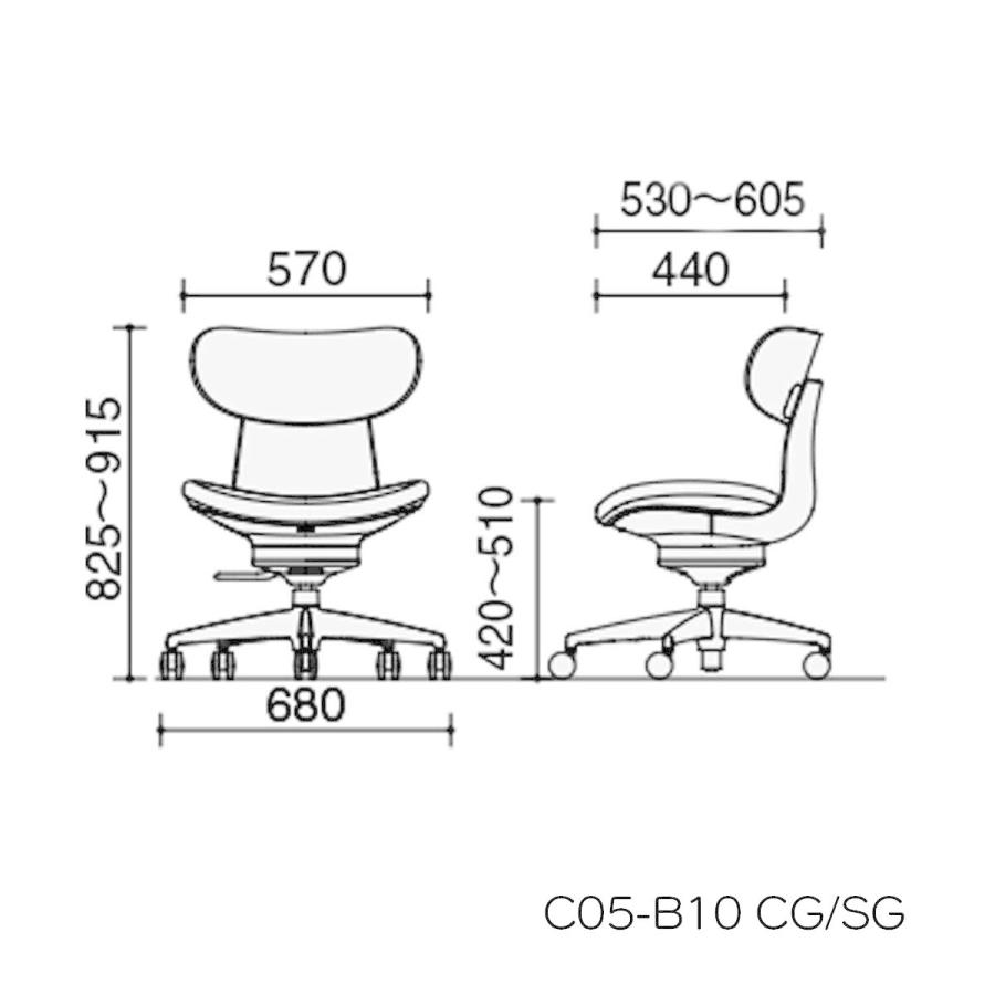 KOKUYO コクヨ C05-B10SG___1 オフィスチェア ingLIFE(イング KOKUYO コクヨ C05-B10SG___1 オフィスチェア ingLIFE(イング