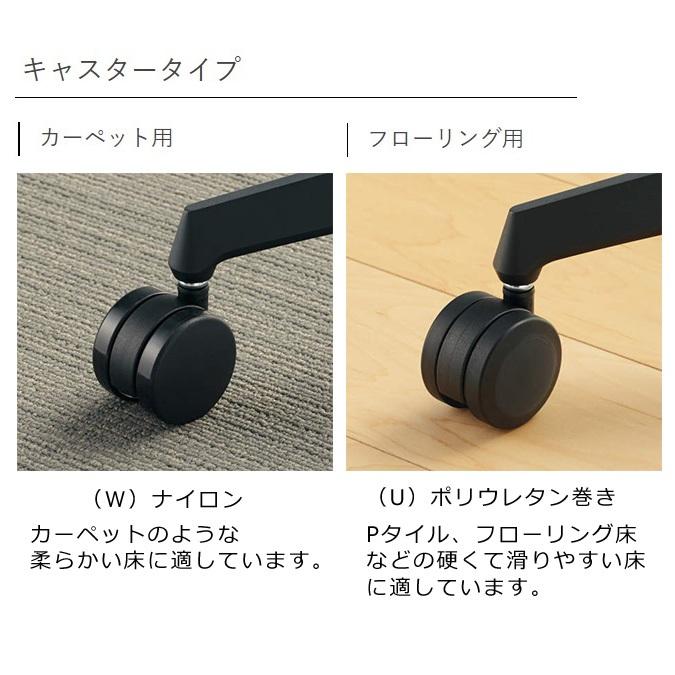コクヨ　C08-B200M_1　オフィスチェア　Duora2＜デュオラ2＞　メッシュタイプ　ハイバック　肘なし　ブラック樹脂脚　ランバーサポートなし_6