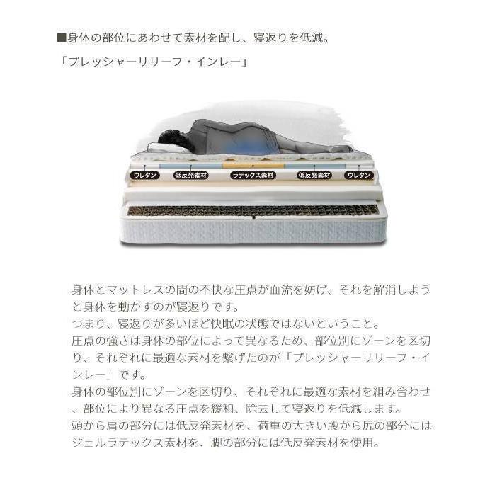 【シーリーベッド正規販売店】 マスターピースDEPT ワイドダブルサイズ（WD）1950タイプの画像