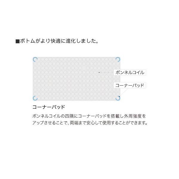 【シーリーベッド正規販売店】 ダブルクッションベッドフレーム　キング（脚タイプ/ヘッドレス用）　ボトムのみの販売になります。 【ノンスリップマッ】