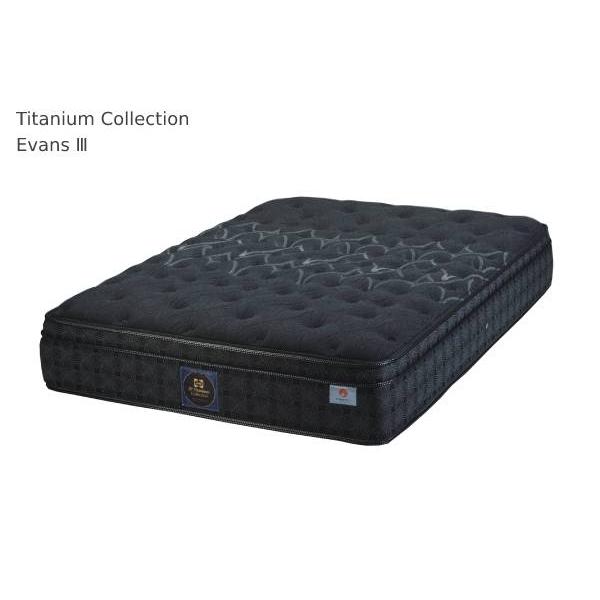 【シーリーベッド正規販売店】　JPチタンコレクション　EVANS4（エバンス4）マットレス単体のみ　セミダブルサイズ（SD）2030タイプ_1