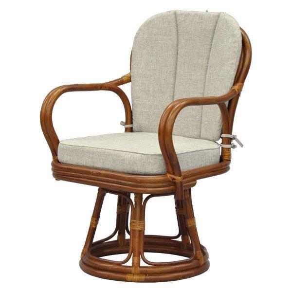 座椅子 回転椅子 肘付き 回転座椅子 座面高さ42cm 高座椅子 ひじ掛け