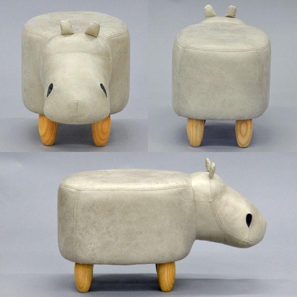 座れるぬいぐるみ アニマルスツール かば(カバ) ペットのような