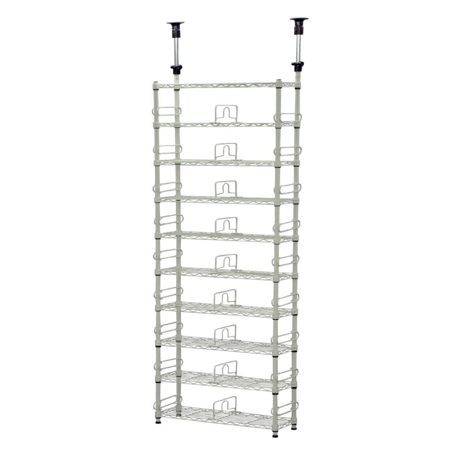 つっぱりラック幅90cm 奥行20cm 高さ229cm~266cm 天井突っ張り棚