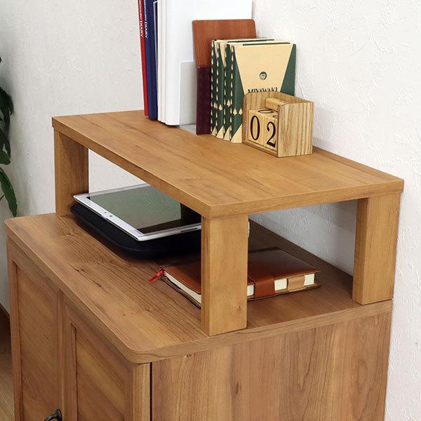 モニター台 机上ラック 木製 モニターラック 机上台 幅60cm 奥行30cm