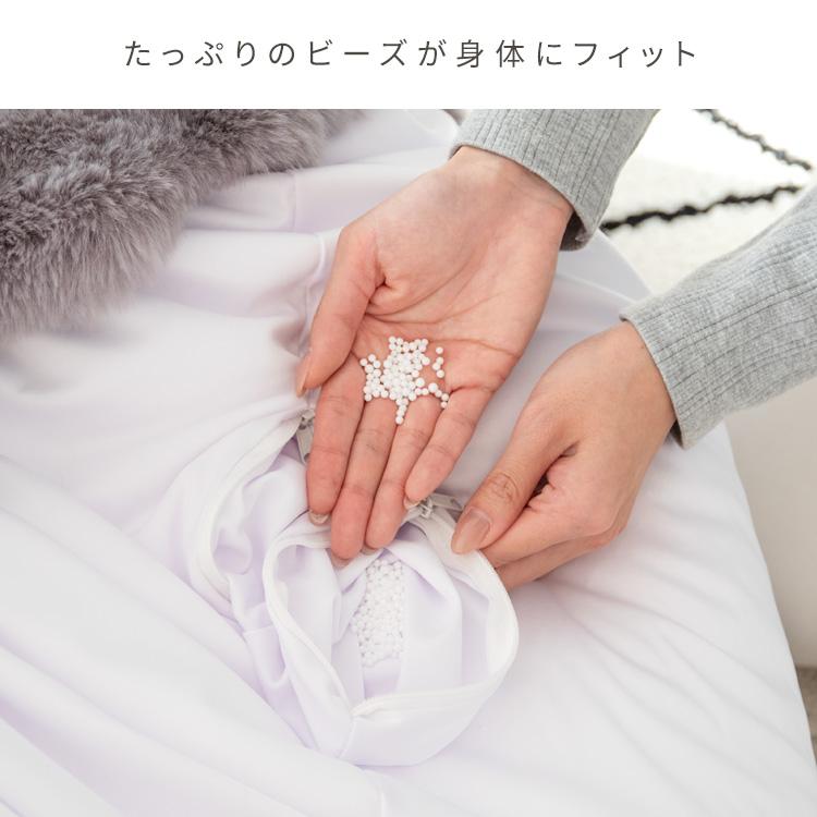 ビーズクッション 円形 丸 130×130 大人かわいい クッション 洗えるカバー ビーズソファ 一人掛け フロアクッション クッションソファ 大きいクッション_9