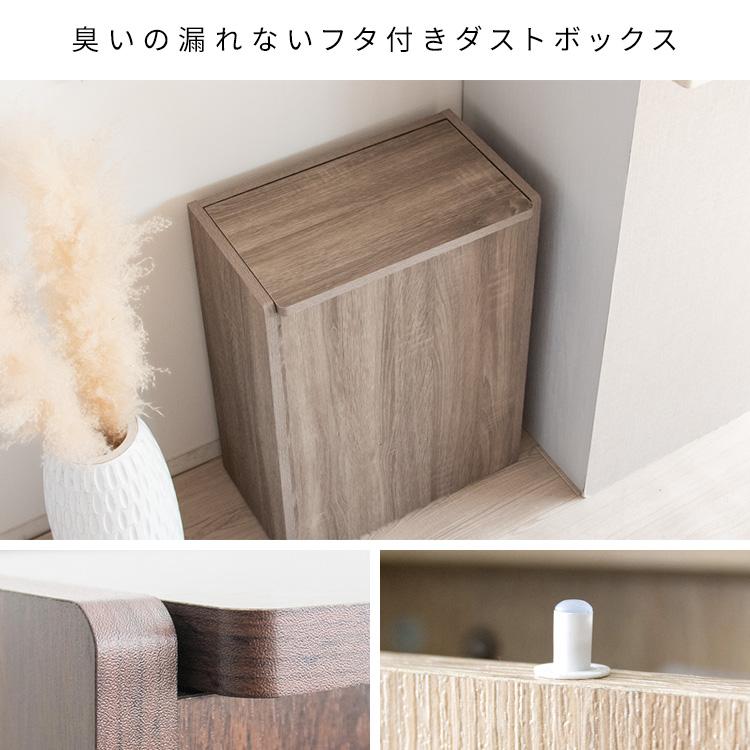 ゴミ箱に見えないゴミ箱 45L 45リットル (約)25幅 フタ付き