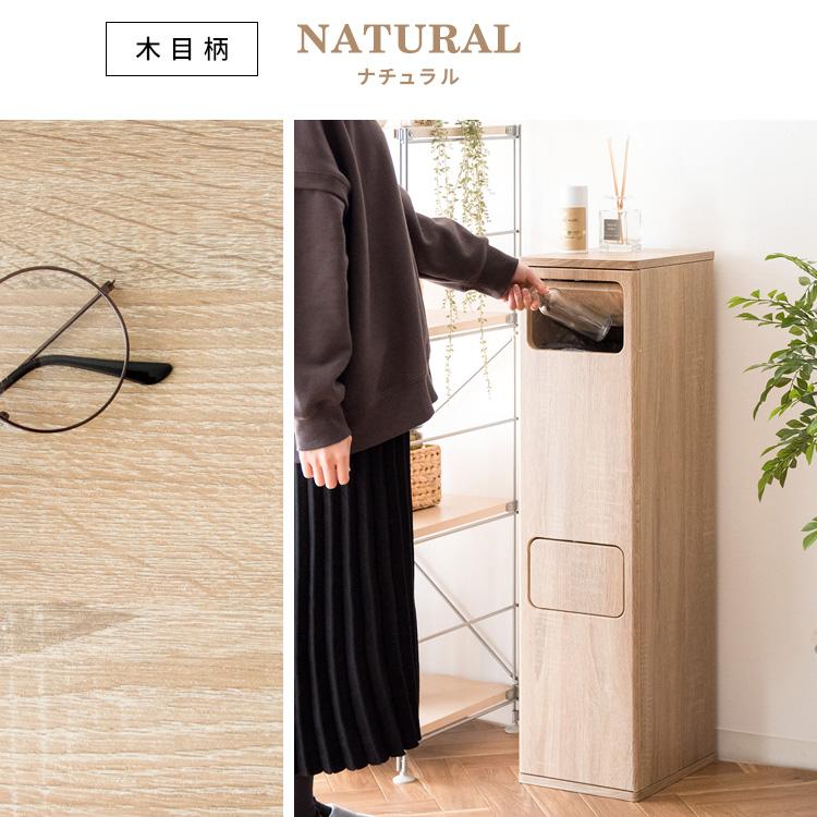 ゴミ箱に見えないゴミ箱 おしゃれ 分別 2段タイプ 40リットル(20