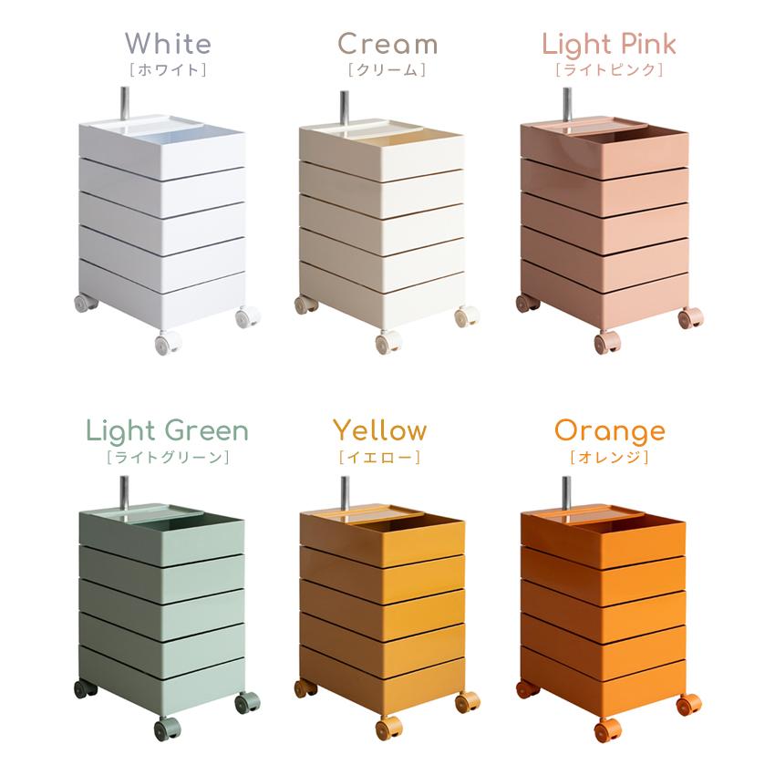 ５段ワゴン★キッチン、オフィス、店舗向けモダンデザイン★キャスター付き★ Amazon.co.jp: デザイナーズ家具 ワゴン キッチン 5段 収納