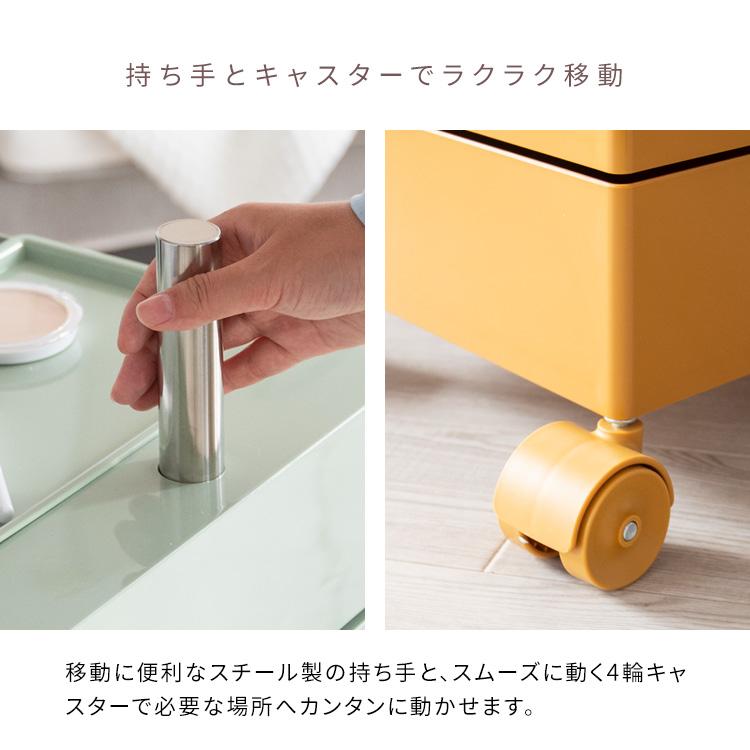 新品未使用　収納ワゴン　7段　アイボリー wg-h002.jpg