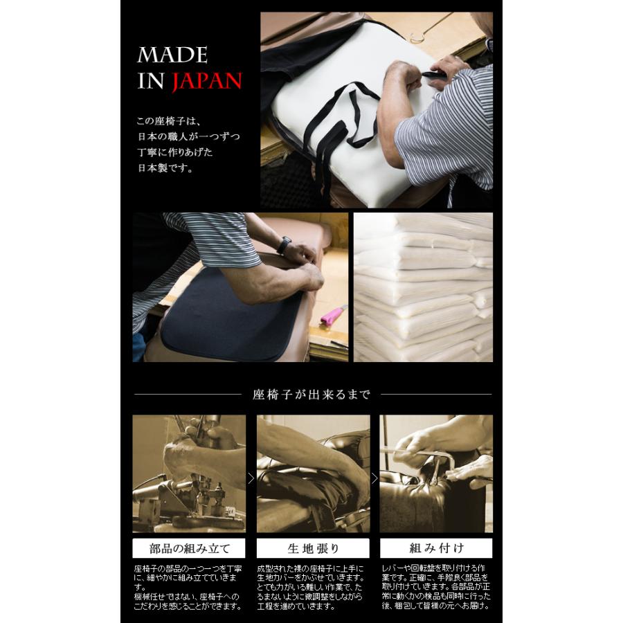 座椅子 ハイバック 薄型 完成品 日本製 国産 レバー式 座ったまま リクライニング 座椅子 おしゃれ フロアチェア フラット 合皮レザー スーパーソフトレザー_13