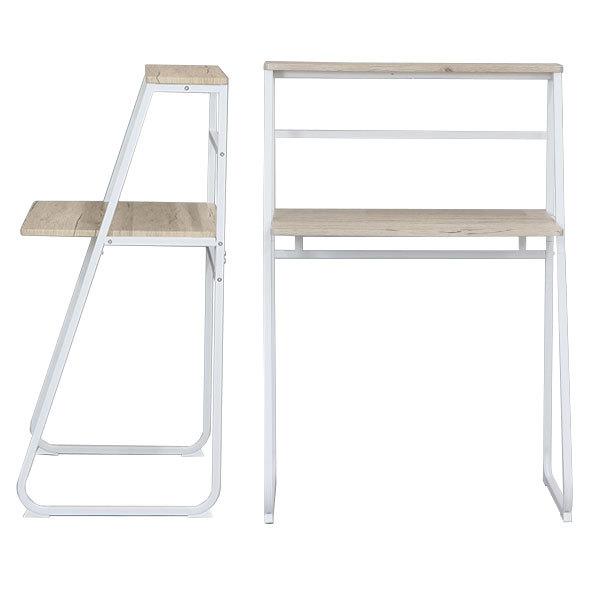 パソコンデスク ワークデスク 幅75cm 奥行50cm 高さ109.5cm(高さ110cm