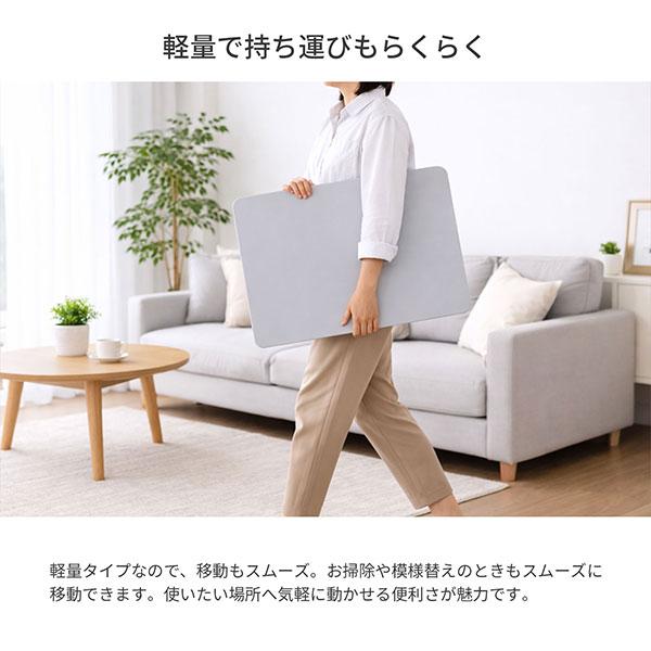 ローテーブル 折りたたみ テーブル 60×45 グレー 完成品 折れ脚