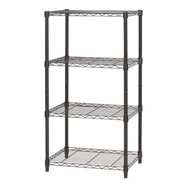 スチールラック4段 おしゃれなヴィンテージ風 幅60cm 奥行45cm 高さ