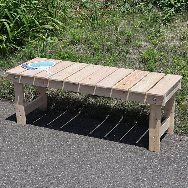 すのこ ベンチ 縁台 屋外 濡れ縁 ウッドデッキ ガーデンベンチ 日本製 