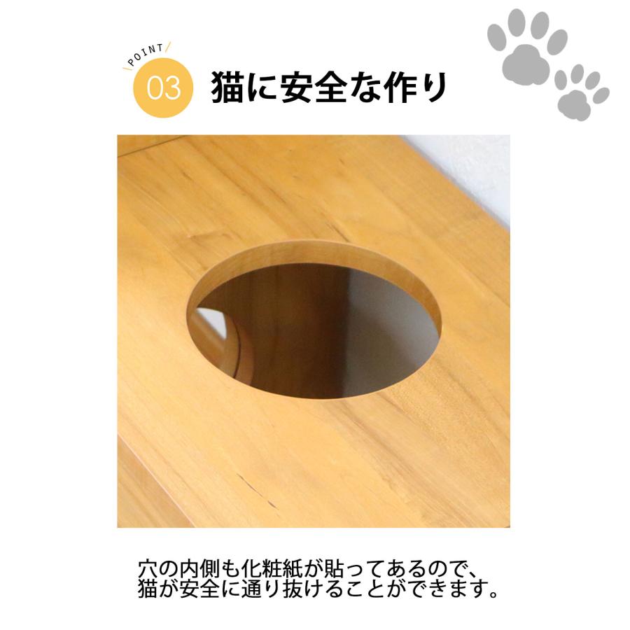 猫 家具 棚 猫用キューブボックス 3穴 幅40cm 奥行30cm 高さ40cm 4個