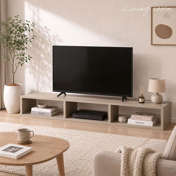 オープンラック 1段 60×20 奥行30cm 収納 棚 A4対応 ブラウン 茶色