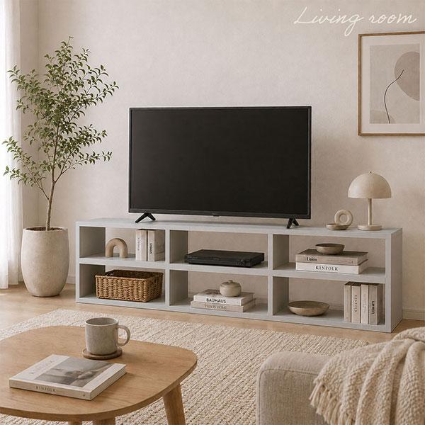オープンラック 1段 60×20 奥行30cm 収納 棚 A4対応 ブラウン 茶色