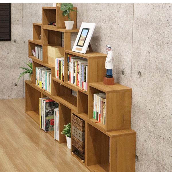 オープンラック 1段 50×30 3個セット 奥行20cm 収納 棚 薄型 おしゃれ 組み合わせ自由 幅50cm 高さ30cm 頑丈 耐荷重20kg 積み重ね 収納 ラック ディスプレイの画像