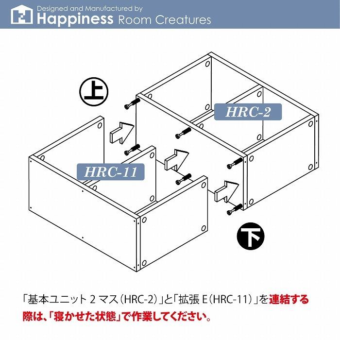 オープンラック 2段×2列 スリム (約)115×85 奥行36.5cm レコード 収納