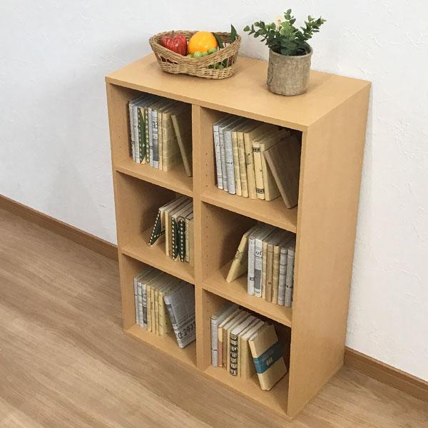 すき間収納棚 幅60cm (約)奥行30cm 高さ90cm カラーボックス 3段 奥行