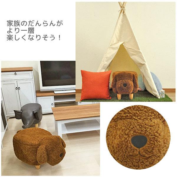 座れるぬいぐるみ アニマルスツール いぬ(レギュラーサイズ) ペットの