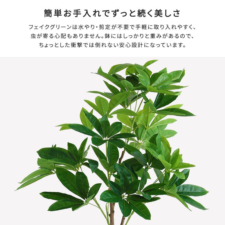 パキラ フェイクグリーン 高さ180cm 観葉植物 フェイク 大型 人工観葉