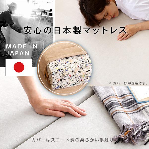 マットレス シングル 三つ折り 高反発 厚さ10cm 国産(日本製 マットレス シングル 三つ折り 高反発 厚さ10cm 国産(日本製