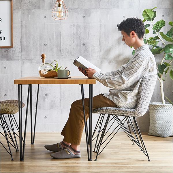 4人用 ダイニングテーブルセット カフェ風ダイニングテーブル 5点