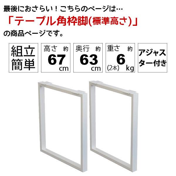 テーブル 脚 パーツ 高さ67cm (テーブル脚のみ2本セット)アイアン脚