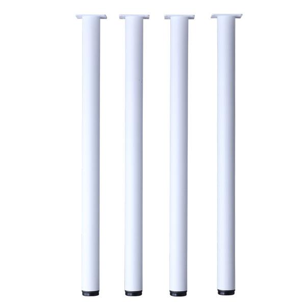 テーブル 脚 パーツ DIY 高さ79.5cm(約高さ80cm) 4本セット ブラック