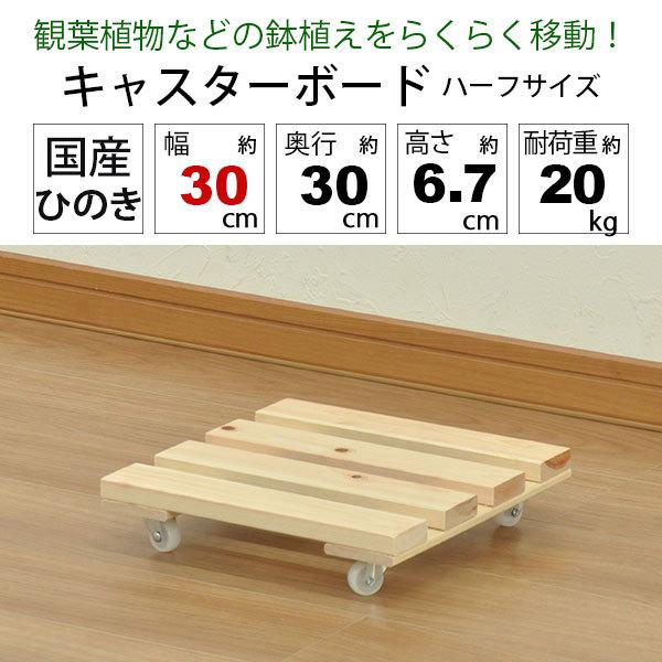 すのこ キャスター付き 押入れ収納 キャスターすのこ30x30 押し入れ