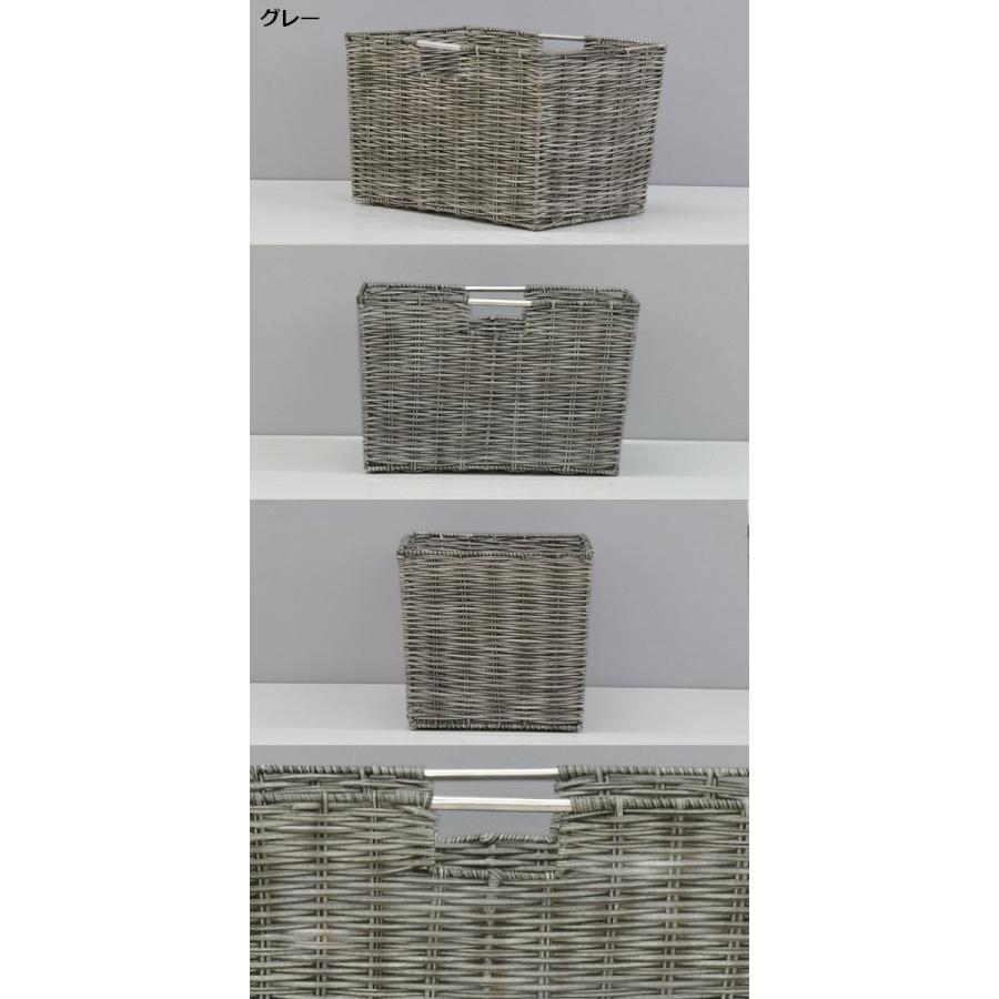 カラーボックス インナーボックス 単品 収納ボックス ラタン風 幅38cm