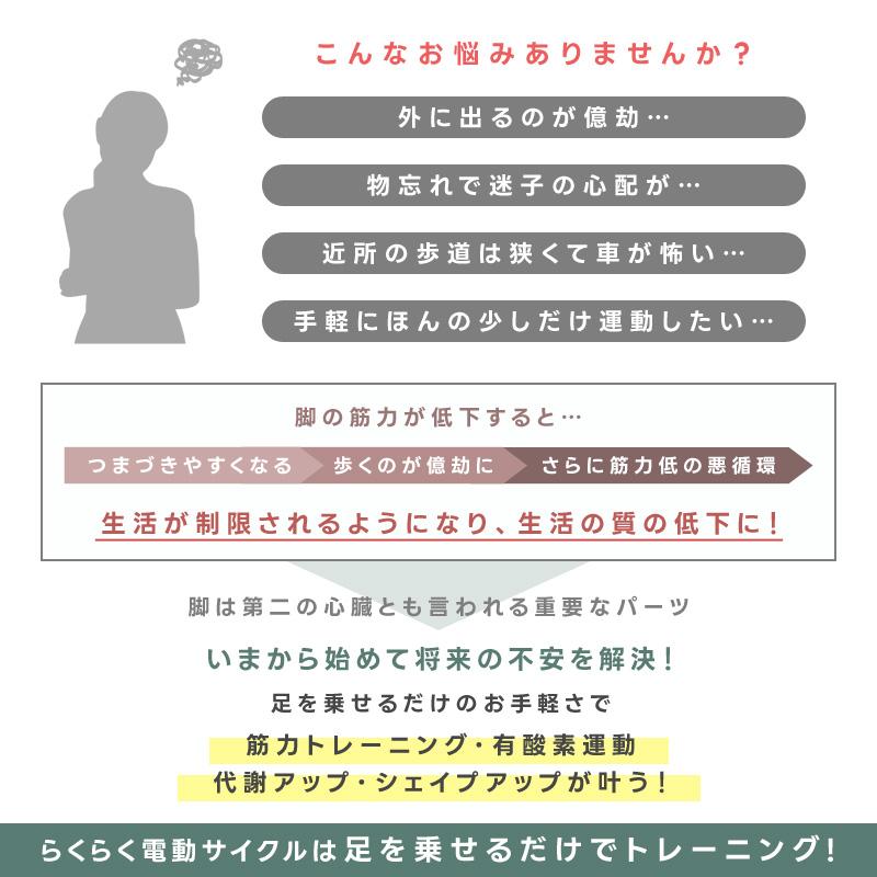 電動 ステッパーサイクル 健康器具 シェイプアップ ダイエット 運動不足解消 むくみ解消 フィットネスバイク 足 トレーニング 足腰 屋内 運動_2