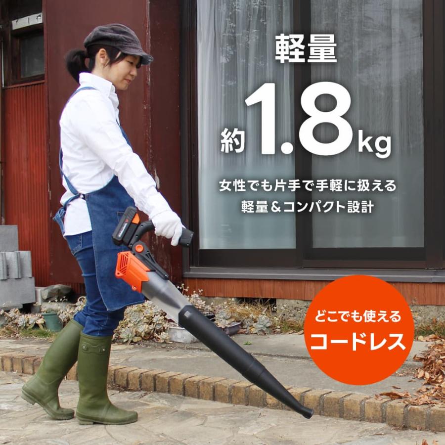 ブロア 充電式 掃除 落ち葉 ゴミ 簡単 ブロワー ブロアー コードレス