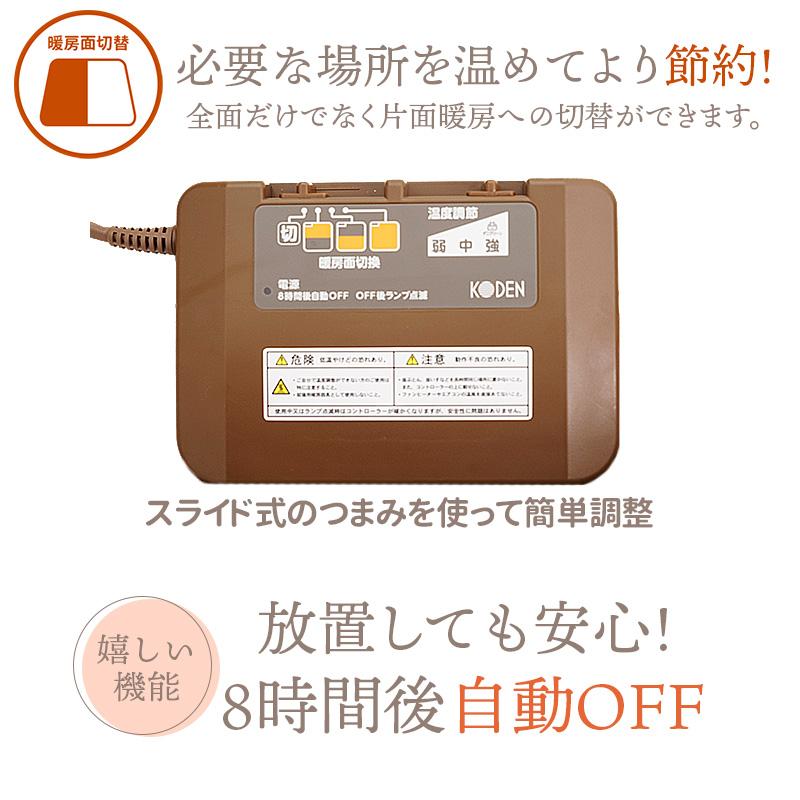 広電 ホットカーペット フローリング調 CWC301H-bw 3畳 木目