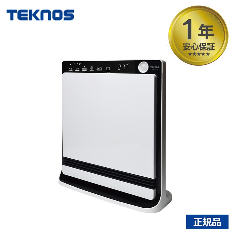 セラミックヒーター TS-P1220(W) パネル ヒーター ストーブ テクノス