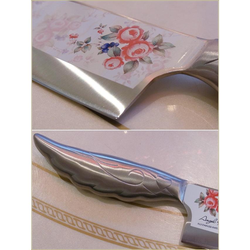エンジェルナイフ 包丁 天使の羽根 キッチン雑貨 キッチン用品 ローズ