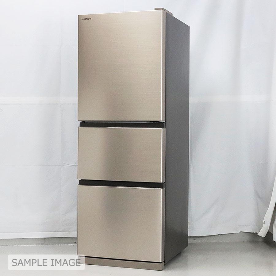 【美品】HITACHI 冷蔵庫 R-27RV シャンパン (N) 日立 HITACHI 冷蔵庫 3ドア 右開き 265L R-27RV-N シャンパン の
