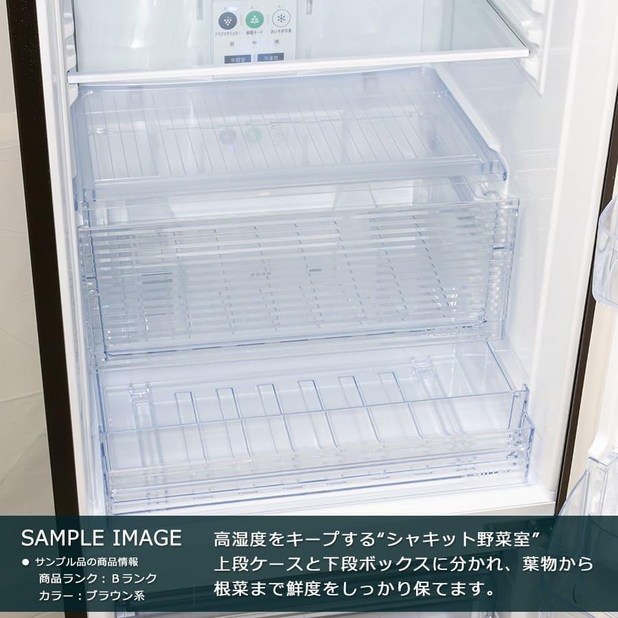 SHARP（シャープ） 6ヶ月保証 310L 2ドア冷蔵庫 SJ-PD31E 徹底除菌