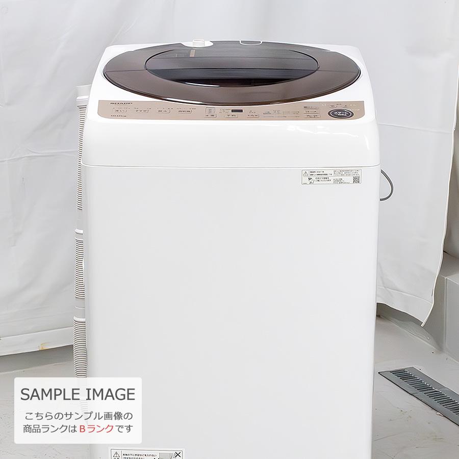 SHARP（シャープ） 中古/屋内搬入付き SHARP 10kg 全自動洗濯機 長期90