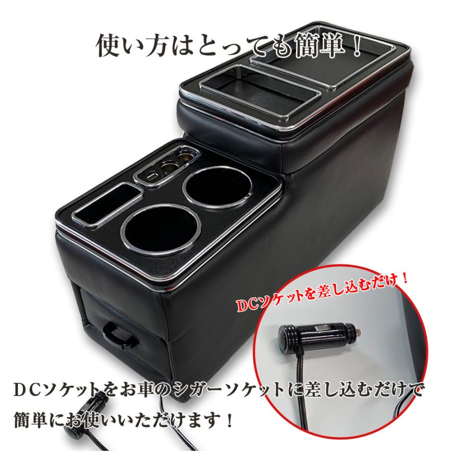 ヴォクシー 80系 コンソールボックス スーパーマルチ コンソール USB 