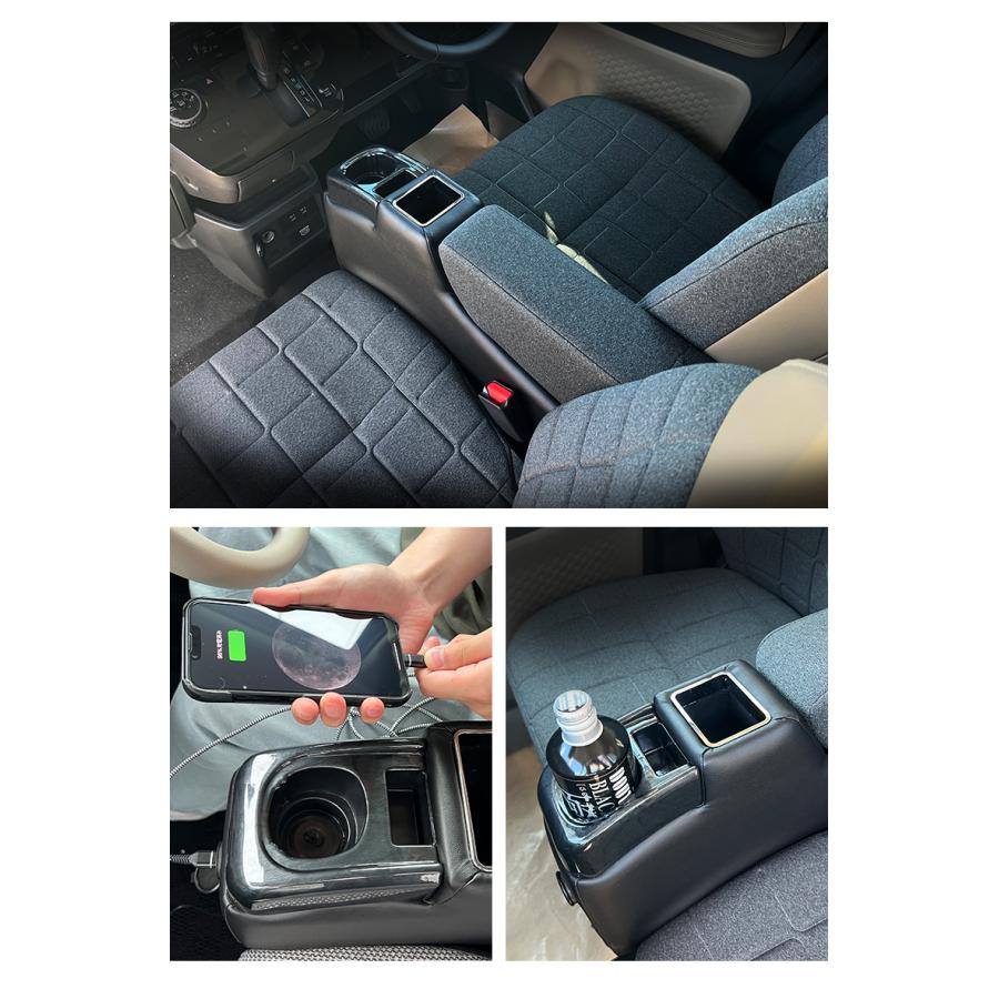新型 デリカミニ 専用 コンソールボックス フィット wao デリカミニ 新型デリカミニ コンソール パーツ アクセサリー カスタム ブラック 収納 内装 ドレスアップ |  | 14