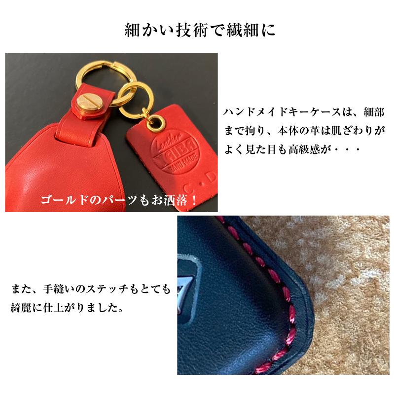 新型ジムニーレザーグッズ キッツ ジムニー 専用 スマートキーケース 本革 ハンドメイド 選べるステッチ