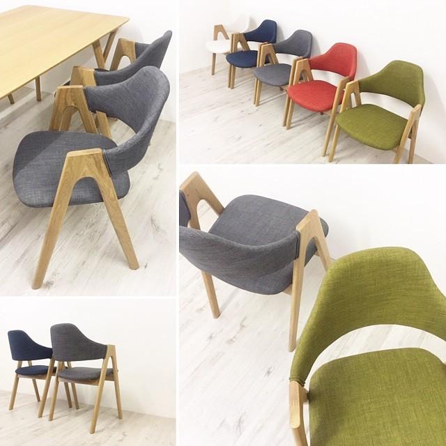 送料無料（一部地域を除く）【座り心地大人気！ 布張り ダイニング