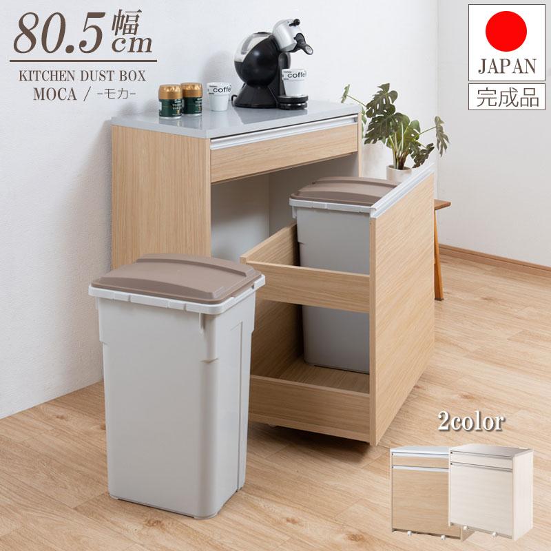 送料無料（一部地域を除く）0018ir 【 45L ダストボックス2分別ワゴン 